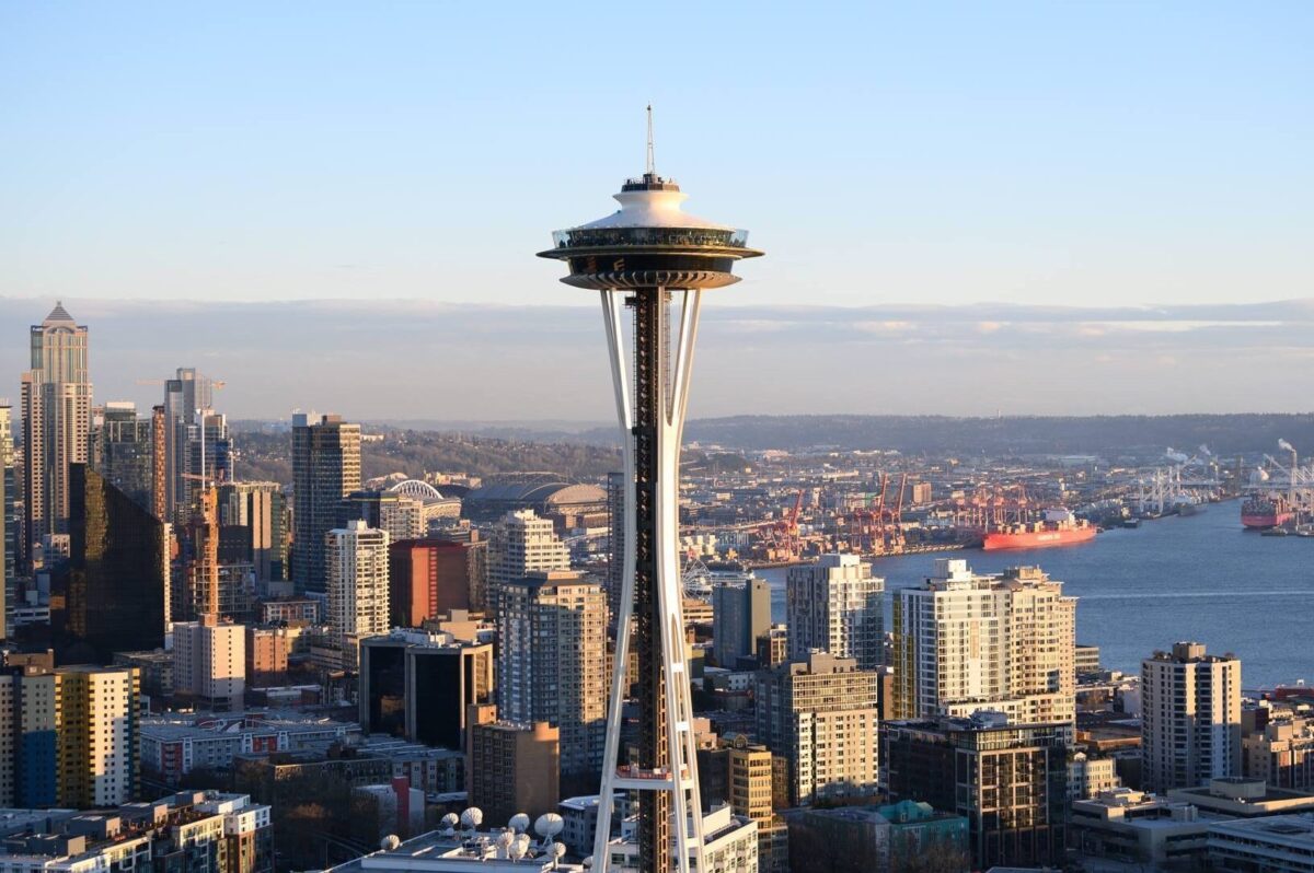 Space Needle Skyline view.