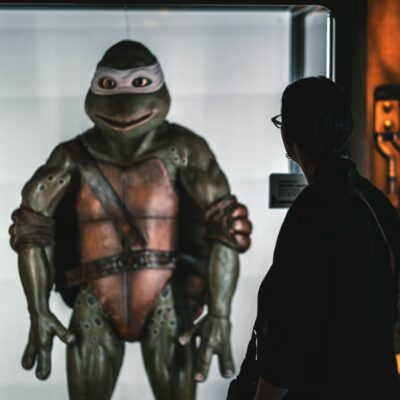 Ninja Turtle gallery at The Museum of Pop Culture.