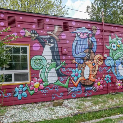 Henry Art Mural wall.