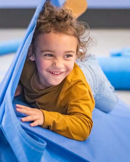 Seattle Children's Museum child at play.